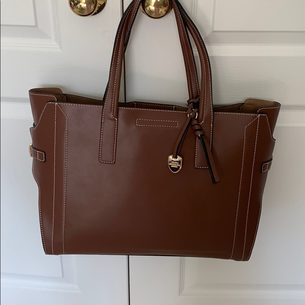 London Fog Brown Tote Bag